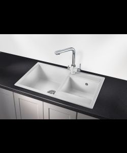 Kitchen sink MODENA 80 NL 1,5B WHITE MODENA 80 NL 1,5B WHITE- photo 2