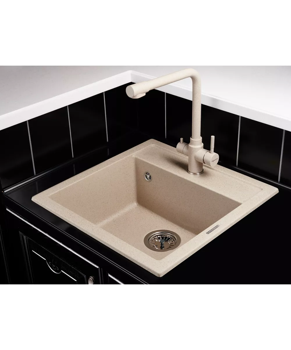 Mixer tap Geo KG2385CR BEIGE