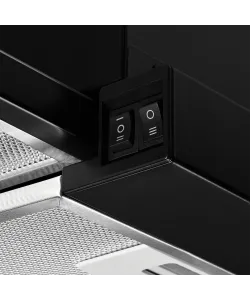 Телескопическая вытяжка встраиваемая SLIMLUX 60 B