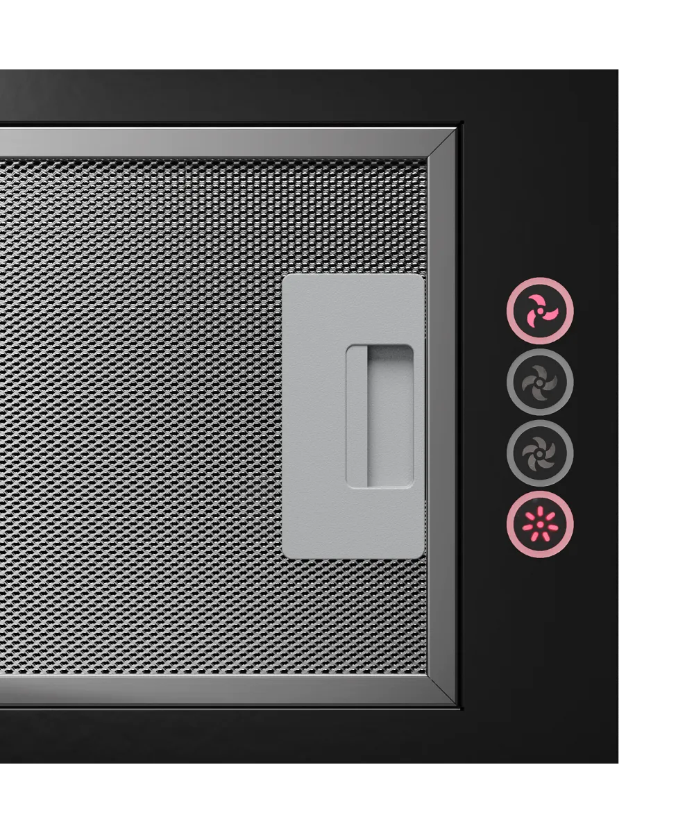 Built-in hood INTOUCH 60 B