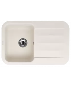 Kitchen sink LIRA 1B1D WHITE