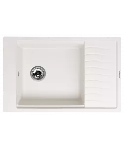 Kitchen sink MILA 1B1D WHITE ALABASTER