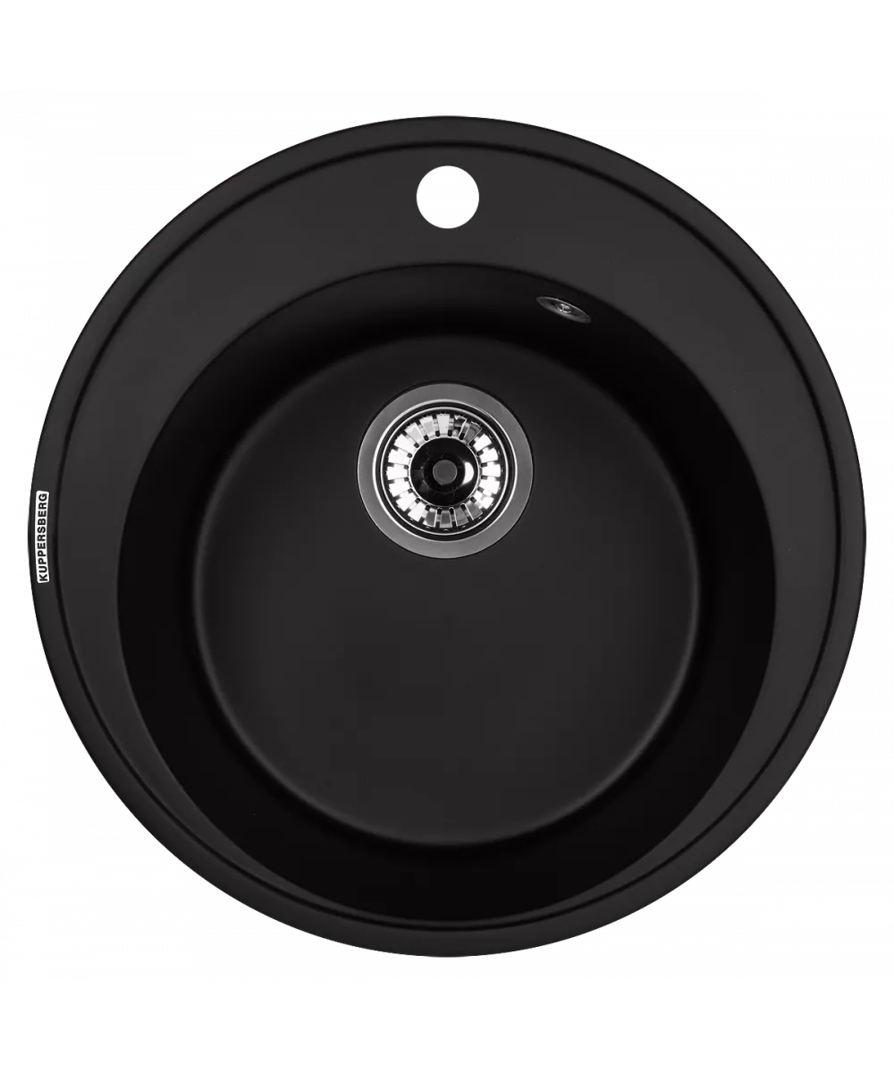 Kitchen sink BALI 1B BLACK METAL.