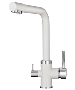 Mixer tap GEOS WHITE
