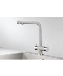 Mixer tap NERO ROCK