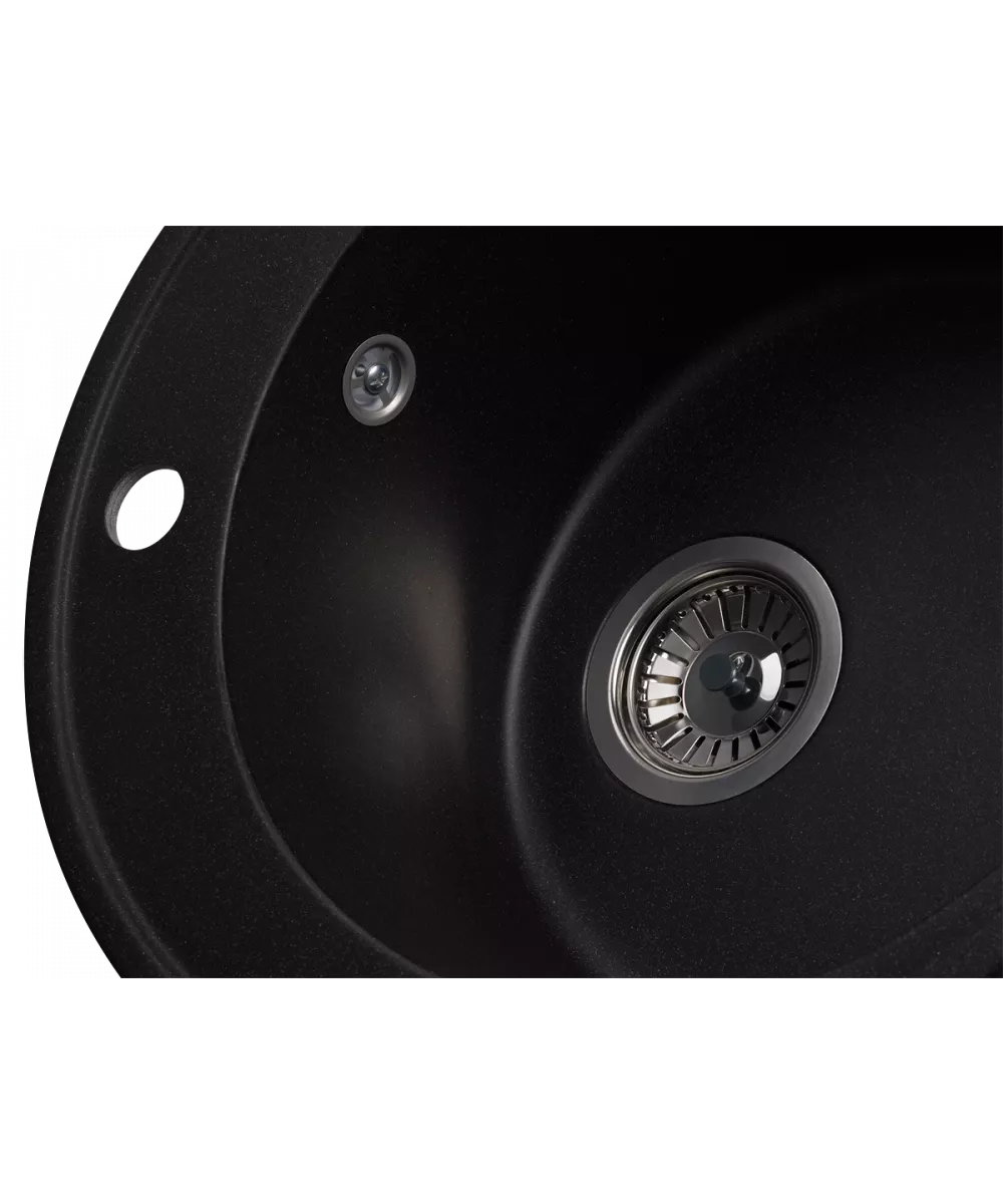 Kitchen sink BALI 1B BLACK METAL.