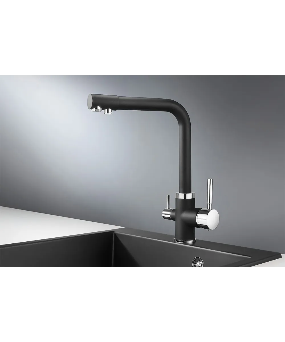 Mixer tap GEOS DEEP BLACK