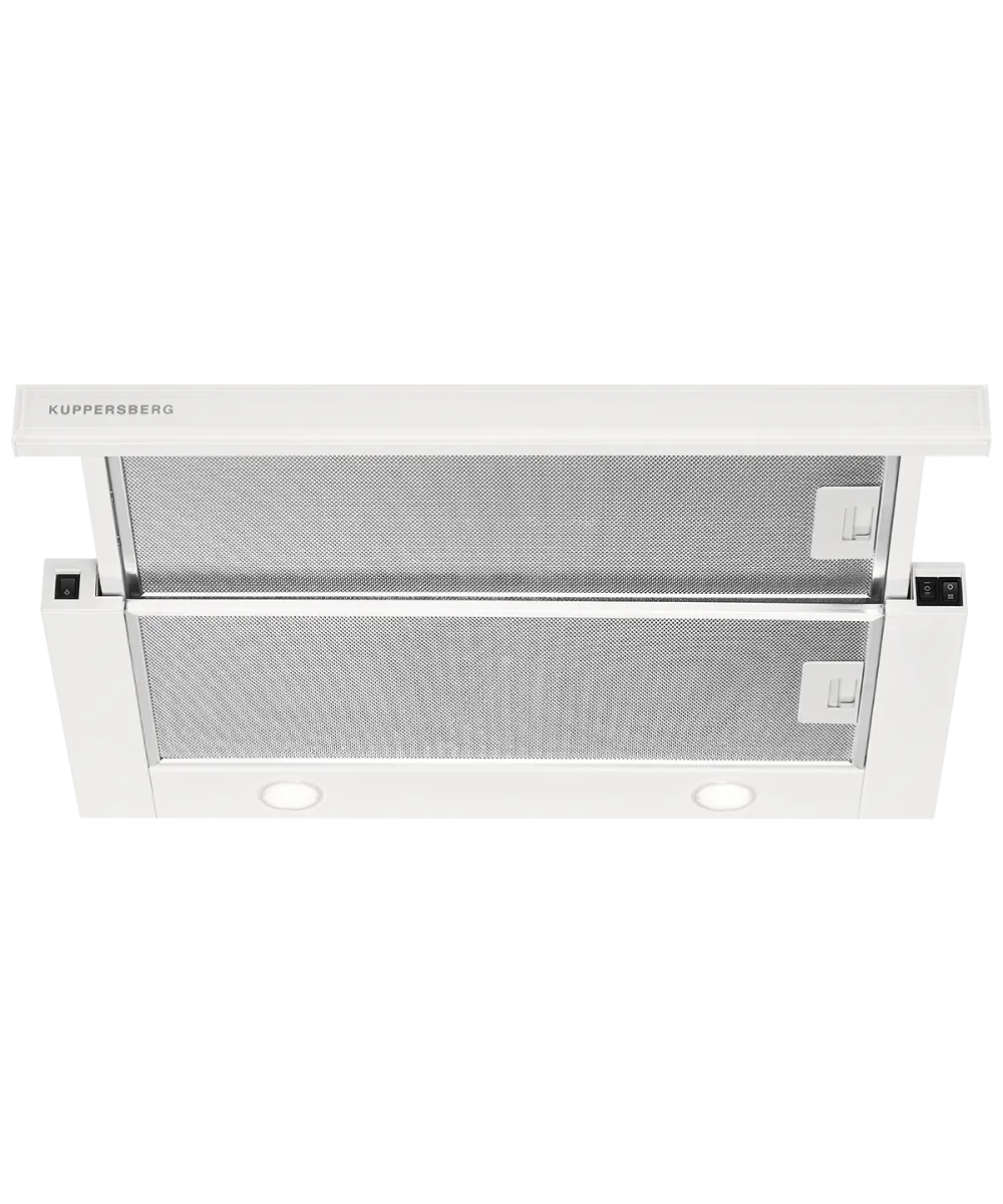 Телескопическая вытяжка встраиваемая SLIMTURBO 60 GW