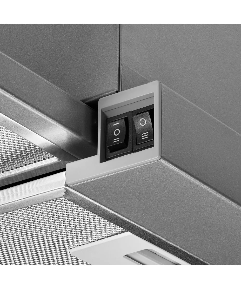 Телескопическая вытяжка встраиваемая SLIMLUX 60 BX