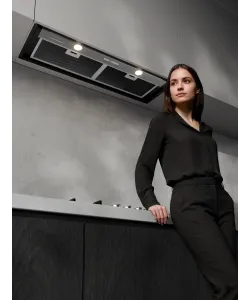 Built-in hood NANCY S 90 Black
