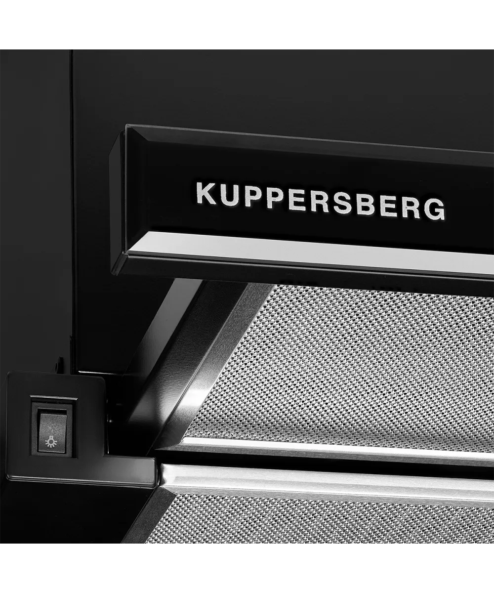 Телескопическая вытяжка встраиваемая SLIMTURBO 60 GB