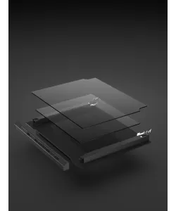 Electrical oven HM 628 Black