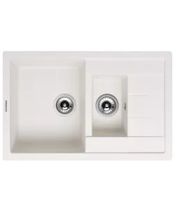 Kitchen sink MODENA 1,5B1D WHITE ALABASTER